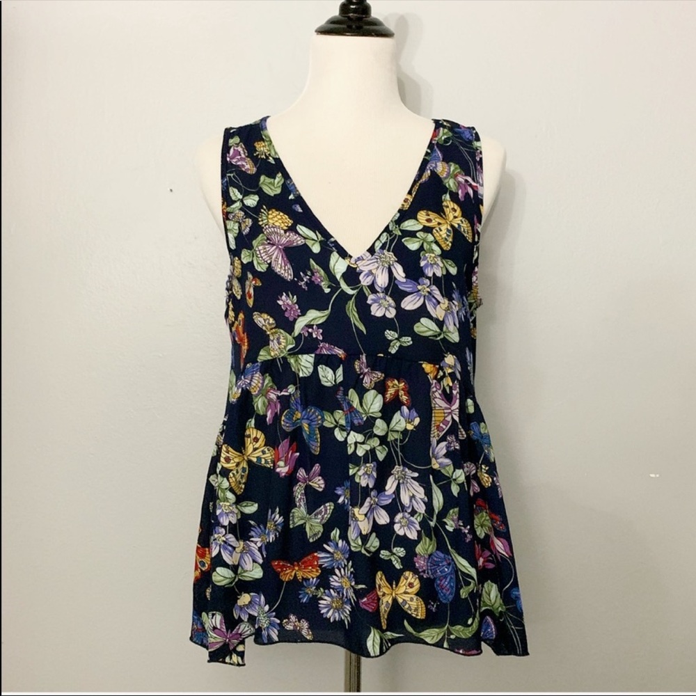 I Joah | Floral Flowy Sleeveless Blouse